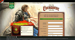 Desktop Screenshot of everquest2.com